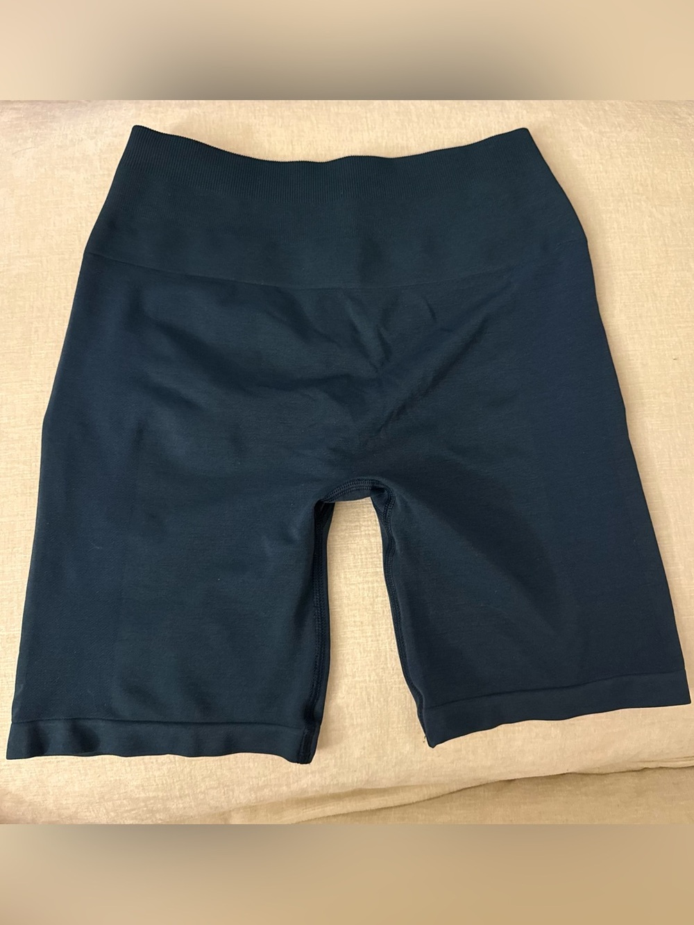 Alphalete Navy High-Waist Seamless Bike Shorts - Picture 2 of 6